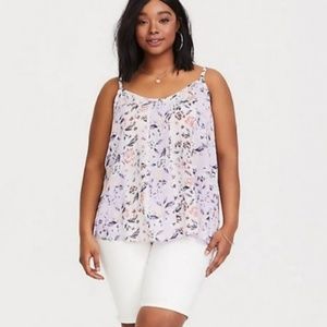 TORRID Sophie Floral Challis Swing Cami